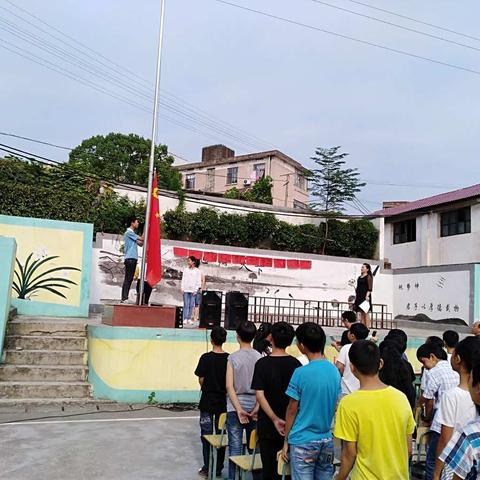 店门中学2017年迎国庆颂中华歌咏与朗诵比赛