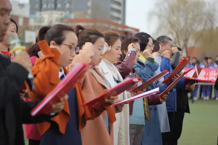 望远中学2019中考誓师大会