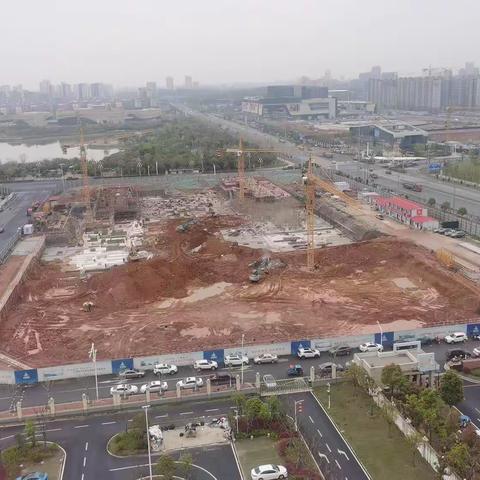 市政开发集团凯华公司高安市瑞泰心安小区建设项目4月2日简报