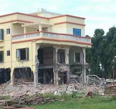 八所镇关于六大专项整治工作之整违（十一）