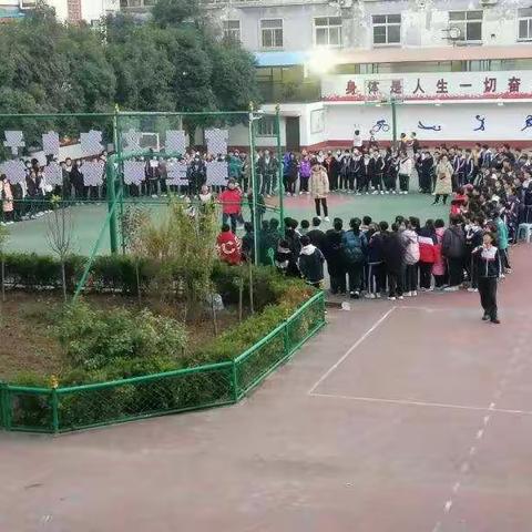 精彩篮球赛，健康二中人