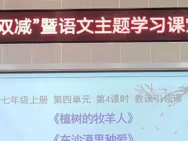 落实双减，优化语文课堂——港南三中“语文主题学习”赛课活动纪实