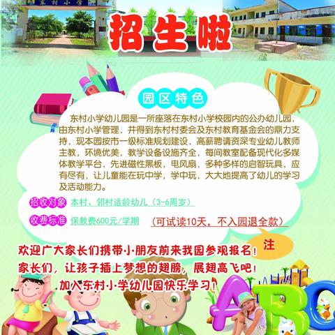 东村小学幼儿园期末总结