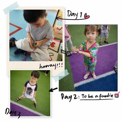 金太阳幼儿园试园活动精彩片段第二天！