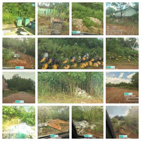 2024年12月10日四级监管领导小组办公室检查崇岗镇环境卫生