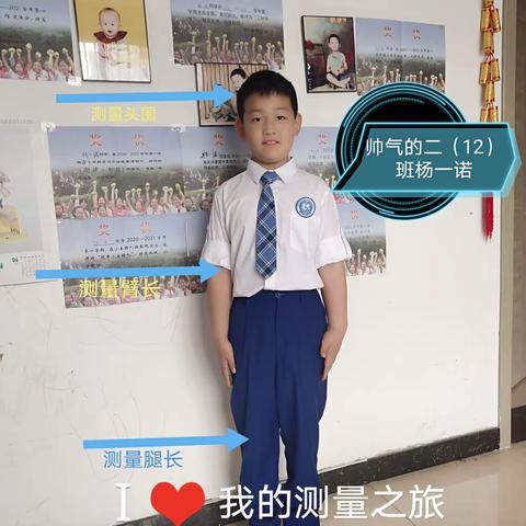 濮阳市实验小学二年级十二班杨一诺的测量之旅