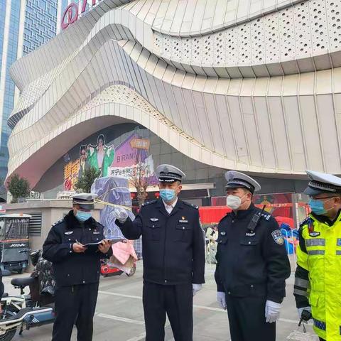 【春节我在岗  忠诚谱华章】市中交警全警全力积极开展春节假期道路交通安保工作