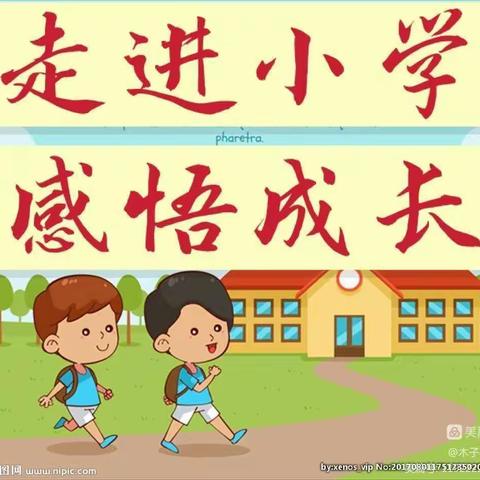 白塔贩镇大岗幼儿园幼小衔接————走进小学，感悟成长！