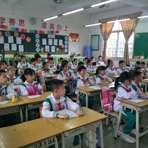 金菠萝班级(中队)的班干部竞选会精彩剪影