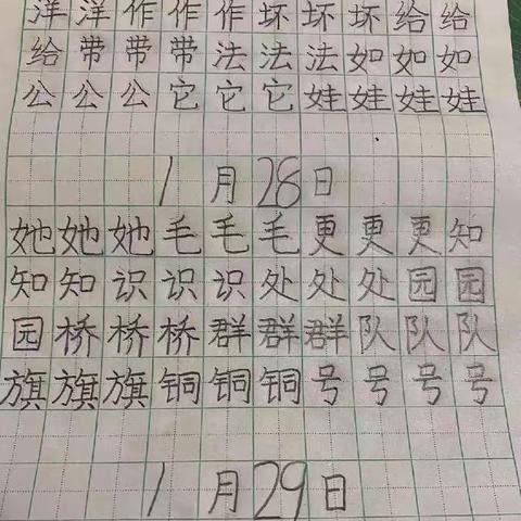 书香寒假  乐享阅读——记第四周“我是小小书法家”和“我是小作家”评比活动