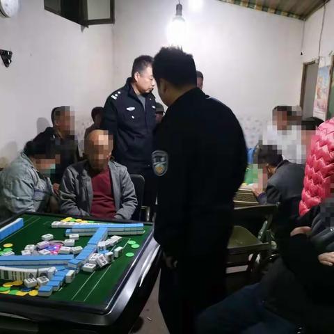 石柱派出所查处赌博案件3起  打击处理9人