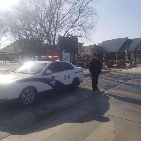 耀州公安分局石柱派出所圆满完成元旦景区执勤