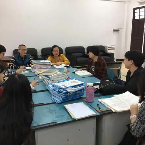 指点迷津、豁然开朗——第十七周初一语文备课组会