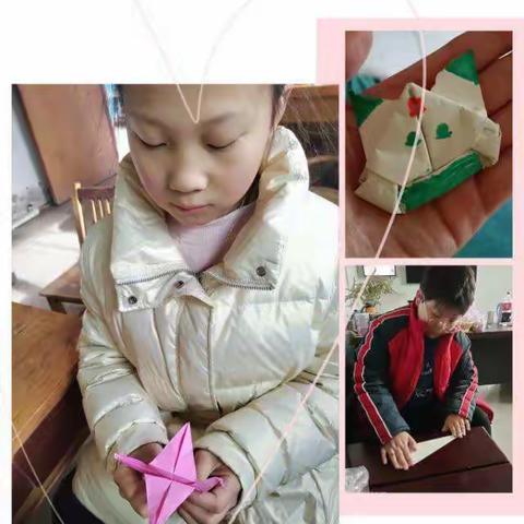 “双减”之下 停课不停学，手工巧制作--韩了墙小学居家手工制作