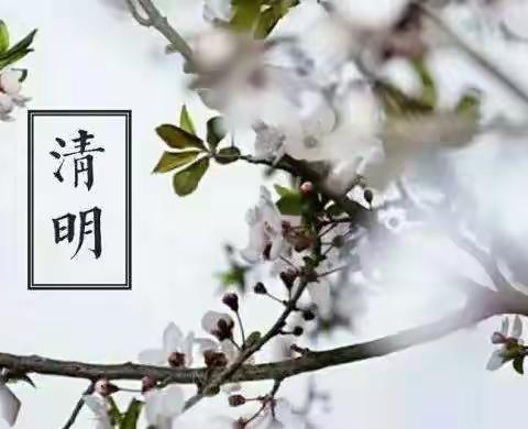溆浦县城南幼儿园清明节放假通知及温馨提示