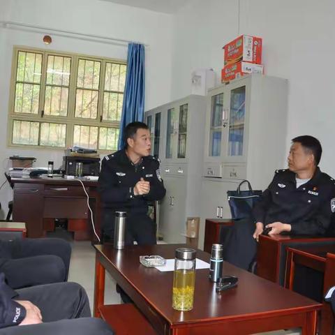 公安航天分局昝汉生局长深入安庙村开展帮扶问题排查清零工作