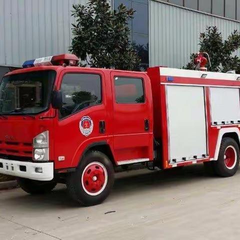 大一班创意美术《消防车》