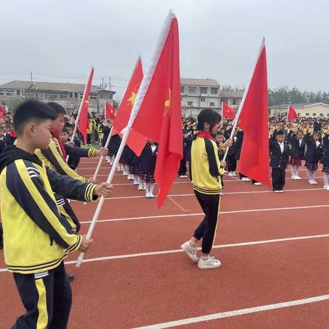 少年有志，国家有望——睢宁县姚集镇第二小学“红领巾奖章”争章活动启动仪式