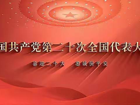 学习二十大心得体会——魏庄街道梁寨小学