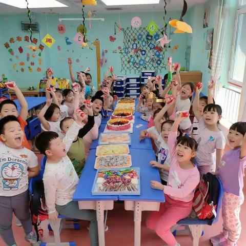 【净月幼教】爱堡国际幼儿园幼小衔接班生日party！