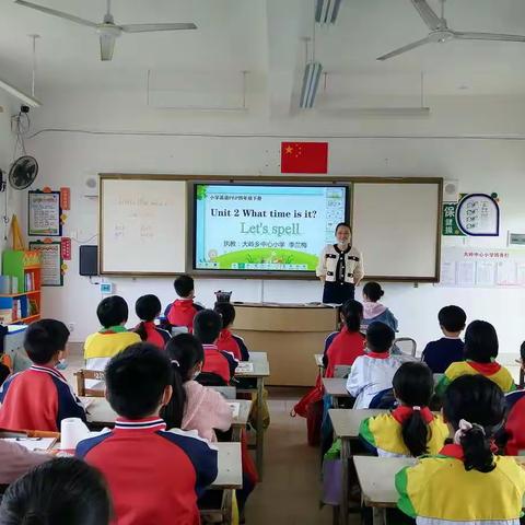 “骨干引领，促进教学”记大岭乡中心小学3月份英语教研活动