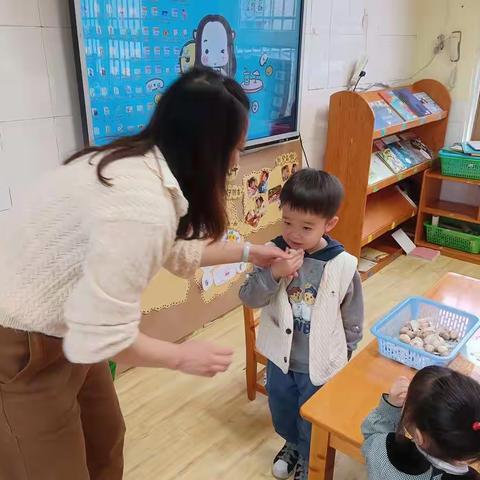 实幼小北街园区小九班种植活动——《蒜你可爱》