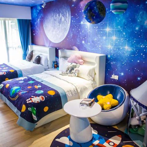 佛山美的鹭湖森林度假-星空主题亲子公寓