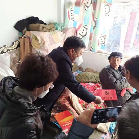 春节慰问送温暖，真情关怀暖人心