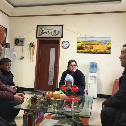 长岭小学四年级六班，2018年寒假家访纪实