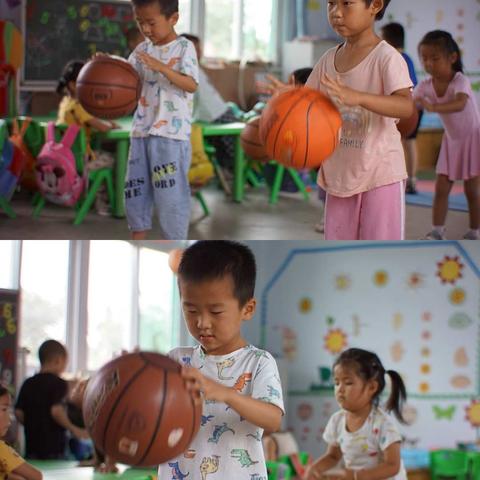 张华镇刘悦小学附设园中班园本课程—花样拍球