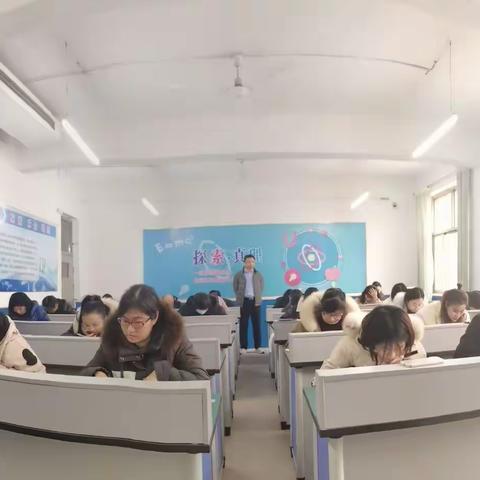 以考促学，以考促研——英才学校中学部举行21—22学年度教师业务考试