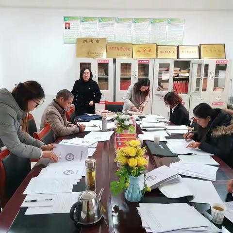 沙底霸城小学、沙底中心小学迎接大荔县教育局教育质量督导评估"316工程"检查