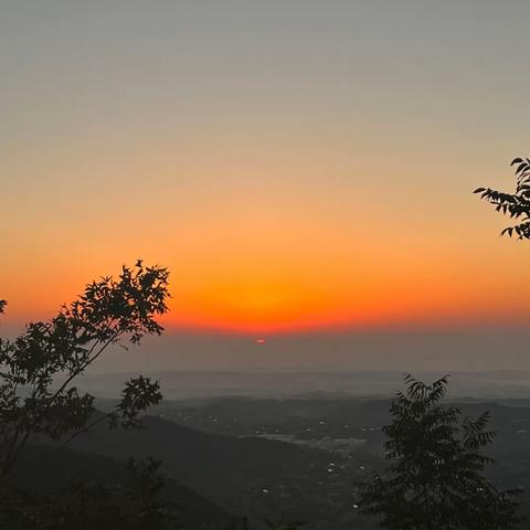 鹤壁第一峰——日出🌅