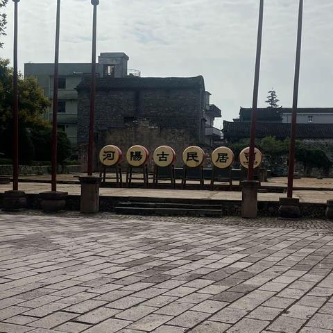 金服物业党支部河阳古民居助力文明城市创建工作