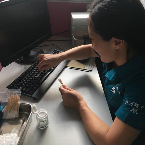 黄河路中心为打造6s精益管理依然在努力