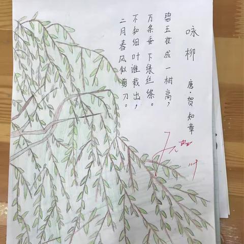 同学们的美术作品欣赏～
