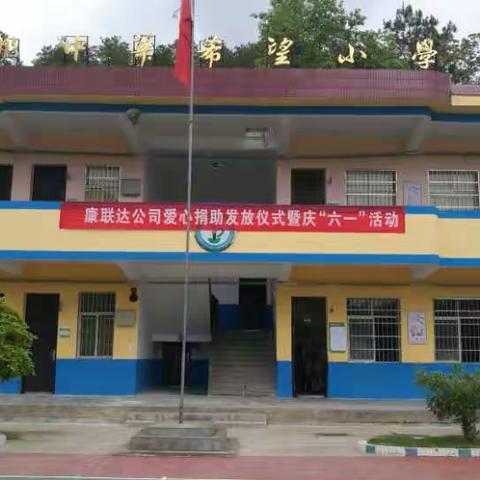 长大后我就成了你——康联达公司爱心发放仪式暨杨屋小学庆“六一”活动