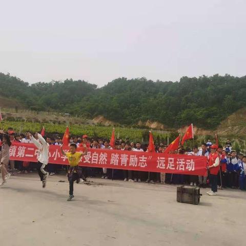 双龙二小“感受自然 踏青励志”远足活动