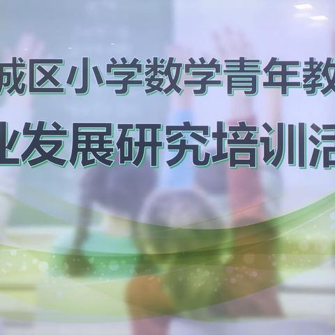 互交流，促成长——记婺城区小学数学青年教师专业发展研究培训活动