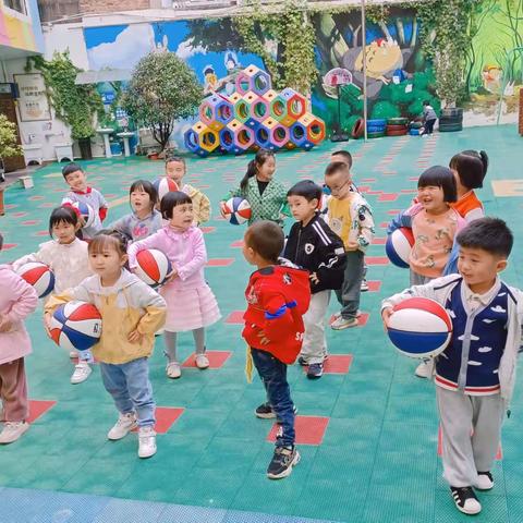 弘毅幼儿园中一班“快乐篮球🏀，童心飞扬”