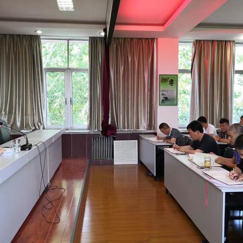 陕州区人社局集中学习市委书记刘南昌同志 专题党课讲话精神