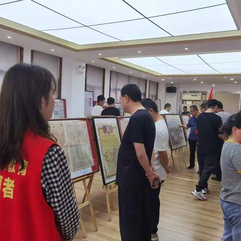 长治市直属机关事务管理局参观潞才社区“党史学习教育史料展”