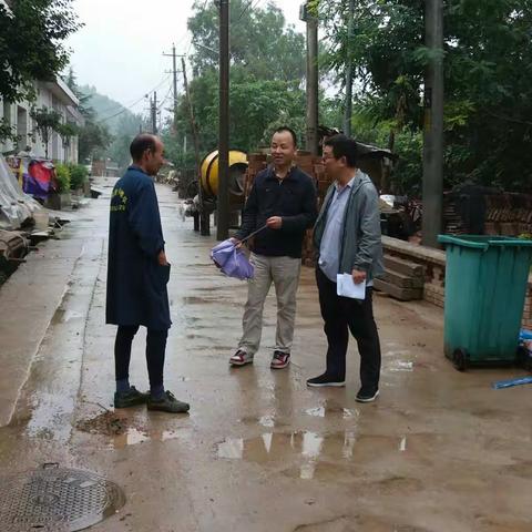 国土灞桥分局开展降雨期间地质灾害防治及双节前安全生产大排查工作