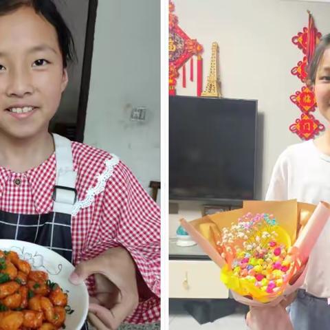 我用行动感恩母亲——云峰中心学校开展母亲节活动