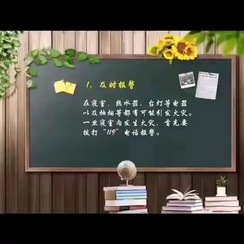 海口市第三十三小学  六（6）班观看消防安全提示的视频  活动图片