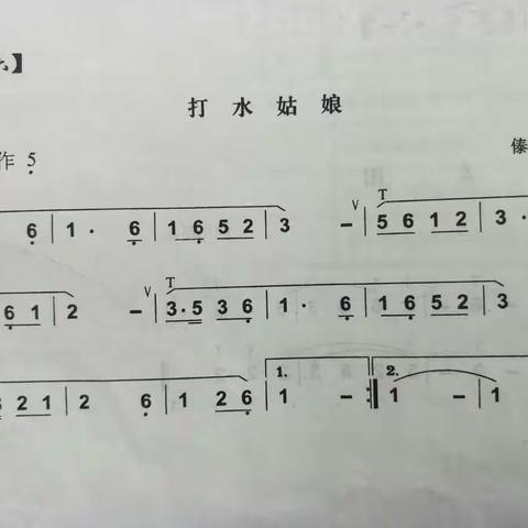 西安市鄠邑区北街小学校外葫芦丝社团