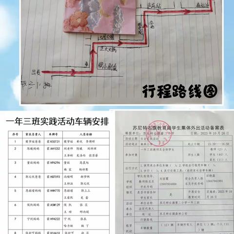 伴爱同行 关爱野生动物 严防森林火灾——苏尼特右旗第二小学一年级三班社会实践活动