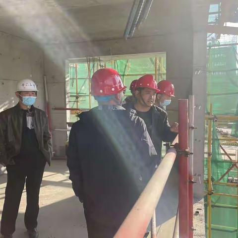 口镇建设办开展冬季建筑施工安全专项检查