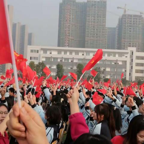 冲刺季|百日明誓战中考，一朝圆梦向未来——鹿寨县鹿鸣中学中考百日誓师大会