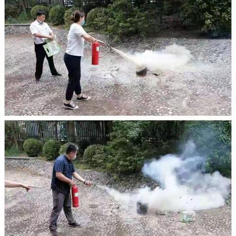 防火救灾我先行 历山名郡社区消防演习活动